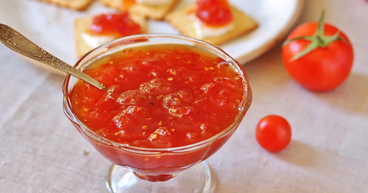  Томатный джем как из ресторана: готовится легко и хранится долго, а все гости уговаривают поделиться рецептом 