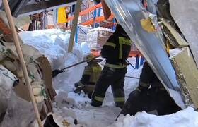 В Зеленодольске ищут пострадавших после обрушен...