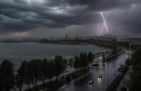 Сильный дождь и гроза ожидаются в Татарстане 26...