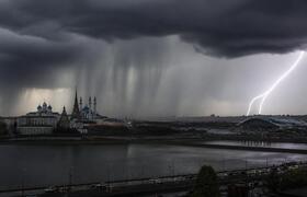 Атмосферный фронт принесет в Татарстан грозы и ...