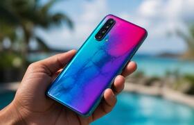 Infinix Hot 70 Pro меняет цвет под воздействием...