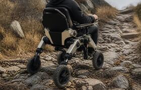 Робособаку превратили в инвалидное кресло-вездеход