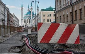 В Казани почти на месяц перекроют участок улицы...