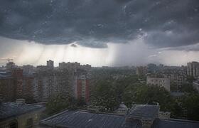 Сильные дожди и град обрушатся на Татарстан в б...