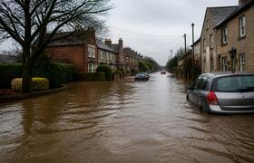 Апастово ушло под воду: ливень превратил улицы ...